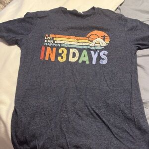 Gray Graphic Short Sleeve Tee